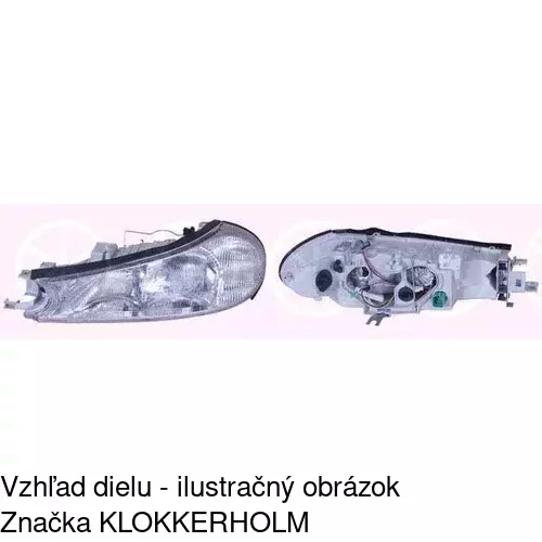 Hlavný reflektor 3217104E /POLCAR/ - obr. 3
