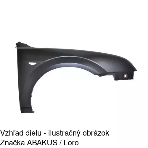 Predný blatník 321802-J /POLCAR/ - obr. 1
