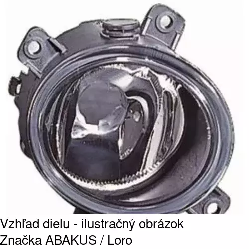 Hmlové svetlo - predné 3218303E /POLCAR/ - obr. 2