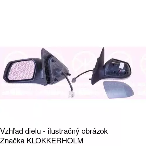 Vonkajšie zrkadlo 3218517E /POLCAR/ - obr. 4