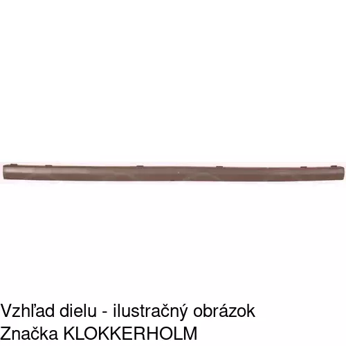 Lišta nárazníka POLCAR 321896-7