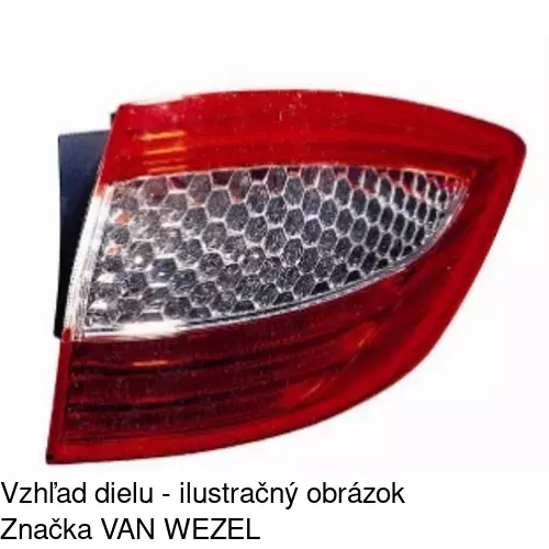 Zadné svetlo 3219885E /POLCAR/ - obr. 3