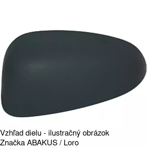 Vonkajšie zrkadlo 3233524M /POLCAR/ - obr. 3