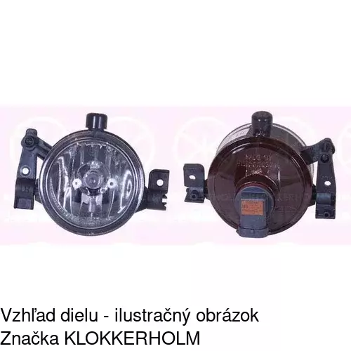 Hmlové svetlo - predné 3235290E /POLCAR/ - obr. 4
