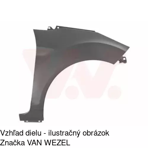 Predný blatník 323802-J /POLCAR/ - obr. 4
