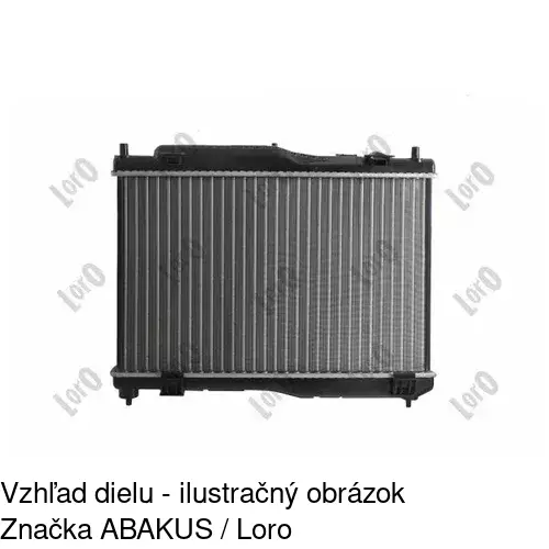 Chladiče vody 323808-1 /POLCAR/ - obr. 2