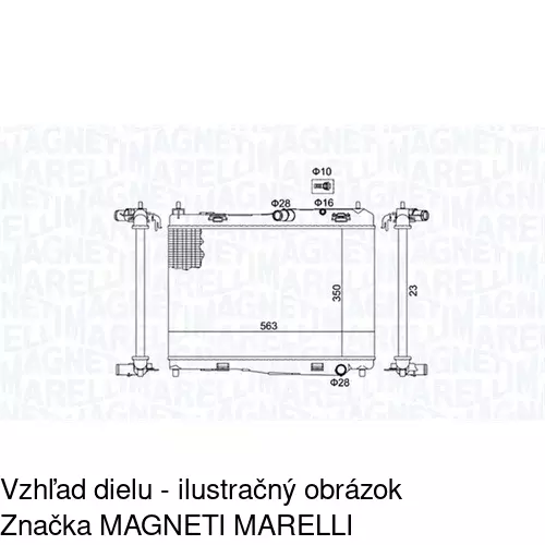 Chladiče vody 323808-3 /POLCAR/ - obr. 1