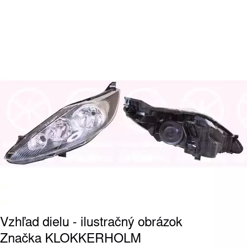 Hlavný reflektor 3238100E /POLCAR/ - obr. 3