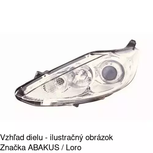 Hlavný reflektor 3238101E /POLCAR/ - obr. 3