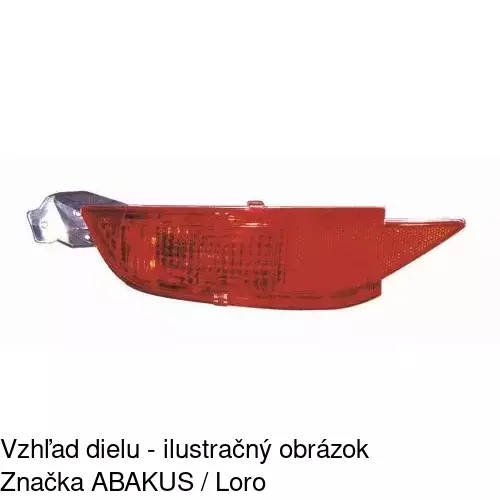 Hmlové svetlo - zadné 323897-E /POLCAR/ - obr. 3