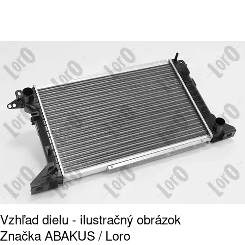 Chladiče vody 324608-4 /POLCAR/ - obr. 3