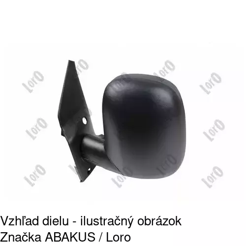Vonkajšie zrkadlo 324651-E /POLCAR/ - obr. 2