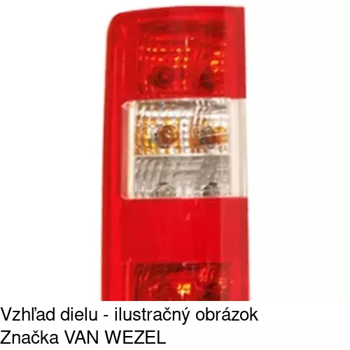 Zadné svetlo 3256870E /POLCAR/ - obr. 4