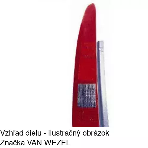 Zadné svetlo 325787-E /POLCAR/ - obr. 1