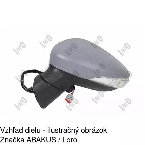 Vonkajšie zrkadlo 32B1514M /POLCAR/ - obr. 3