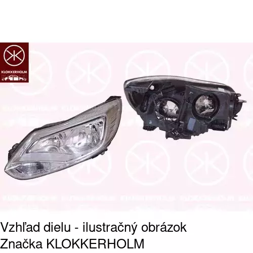 Hlavný reflektor POLCAR 32C109-T