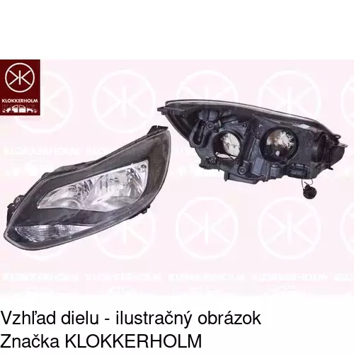 Hlavný reflektor POLCAR 32C1101T
