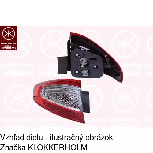 Zadné svetlo 32D187-T /POLCAR/ - obr. 1