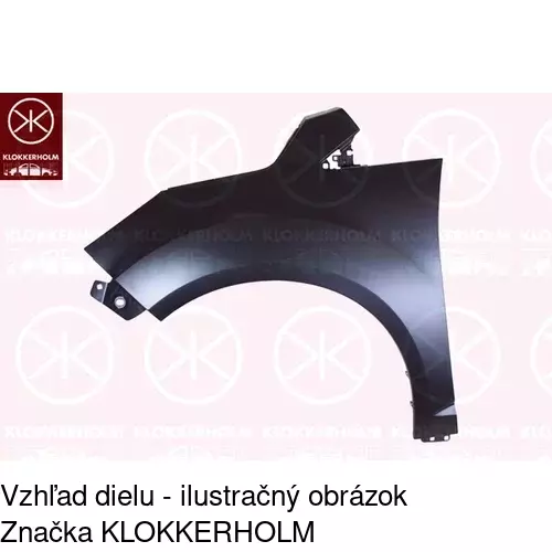 Predný blatník POLCAR 32M102