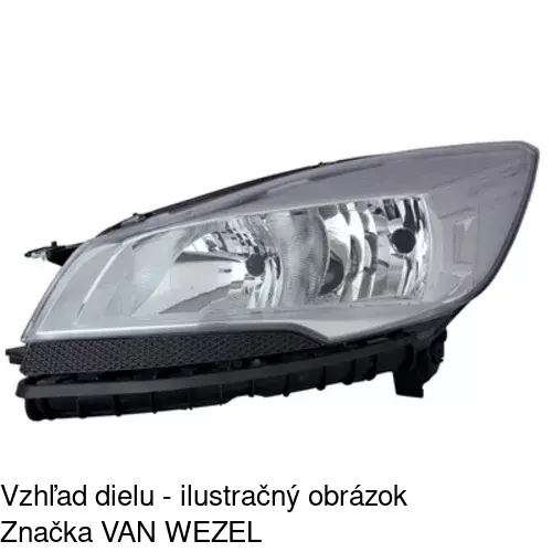 Hlavný reflektor 32X1090E /POLCAR/ - obr. 4