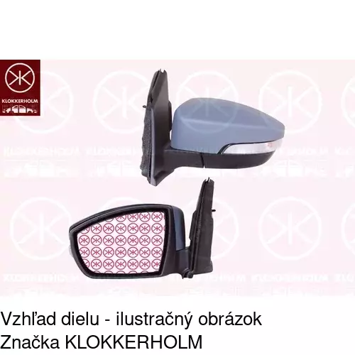Vonkajšie zrkadlo POLCAR 32X1525M