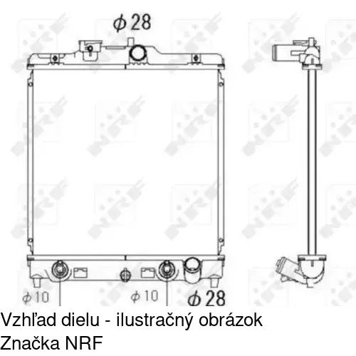 Chladiče vody POLCAR 3807089K