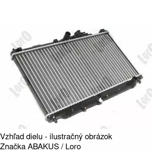 Chladiče vody 381708-3 /POLCAR/ - obr. 3