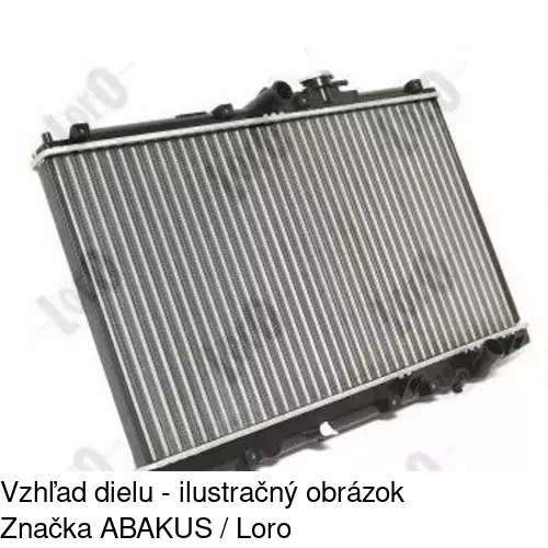 Chladiče vody 381808-5 /POLCAR/ - obr. 1