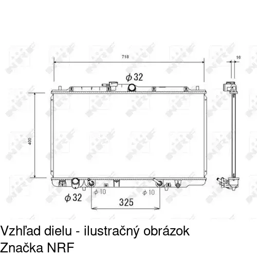 Chladiče vody POLCAR 3818087K