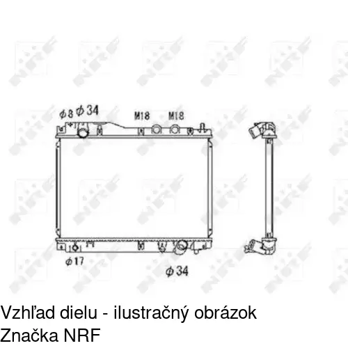 Chladiče vody POLCAR 3825084K