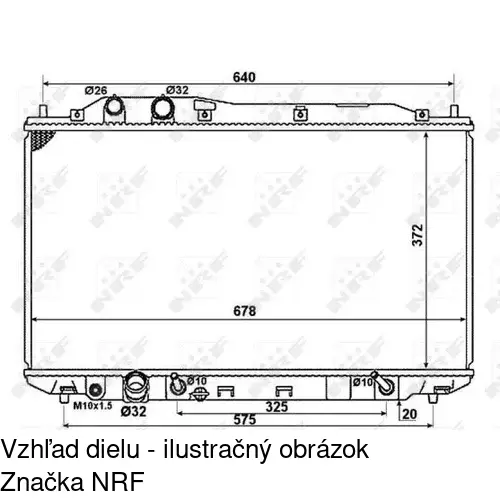 Chladiče vody POLCAR 382908-3