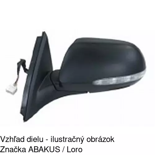 Vonkajšie zrkadlo 3833515M /POLCAR/ - obr. 1