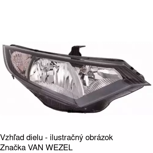Hlavný reflektor 38C110-E /POLCAR/ - obr. 1