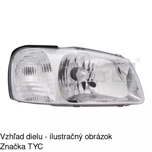 Hlavný reflektor POLCAR 4007091E