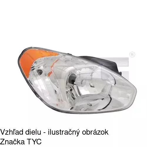 Hlavný reflektor POLCAR 4009102E