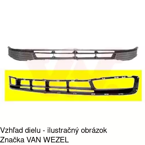 Kryt v nárazníku POLCAR 400927-1