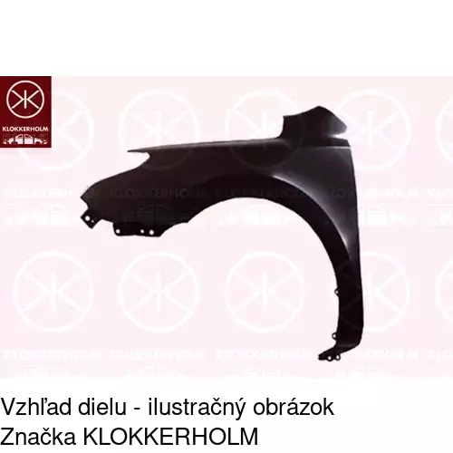 Predný blatník 401502-1 /POLCAR/ - obr. 1