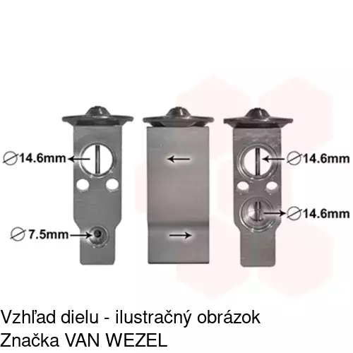 Expanzný ventil 4035KZ-1 /POLCAR/ - obr. 1