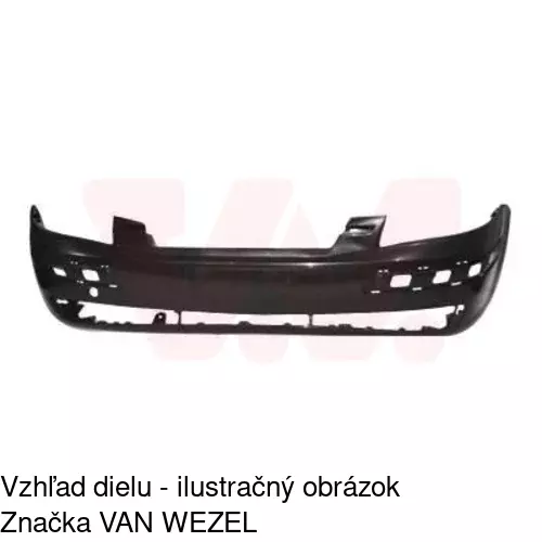 Predný nárazník 404207 /POLCAR/ - obr. 1