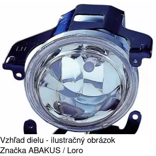 Hmlové svetlo - predné POLCAR 404330-E