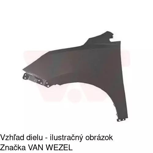 Predný blatník 404801 /POLCAR/ - obr. 1