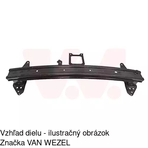 Výstuha nárazníka 40B207-3 /POLCAR/