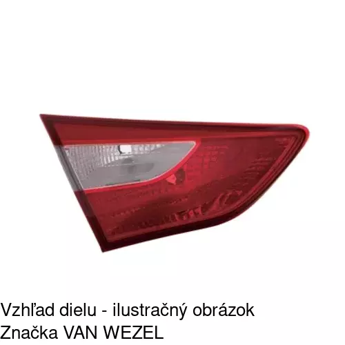Zadné svetlo 40C2871E /POLCAR/ - obr. 2