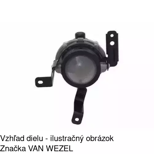 Hmlové svetlo - predné 4114290E /POLCAR/ - obr. 1