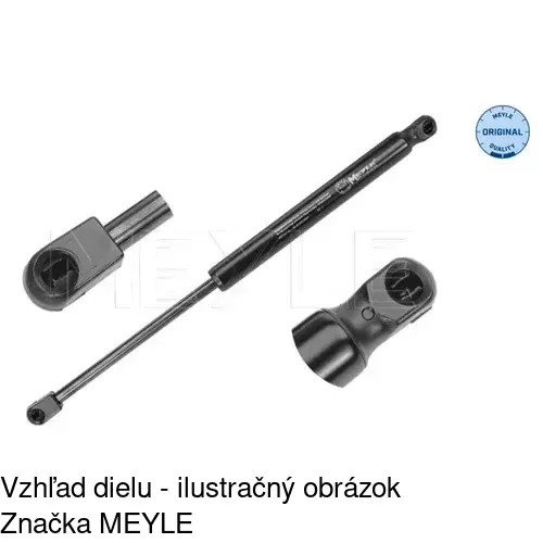 Plynová pružina 4114AB /POLCAR/ - obr. 1