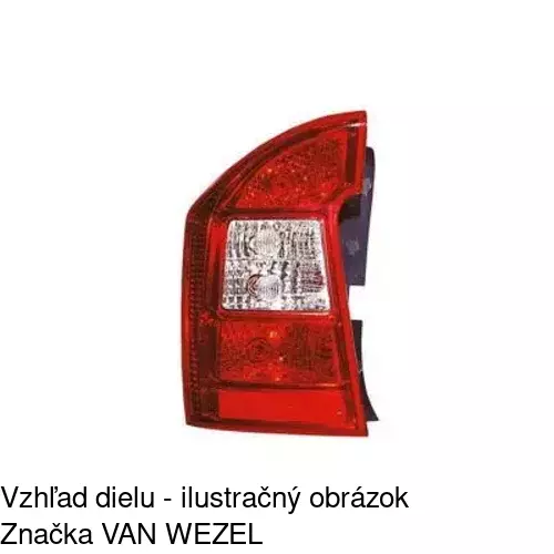 Zadné svetlo 414887-E /POLCAR/ - obr. 2