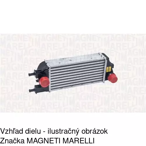 Chladiče vzduchu (Intercoolery) POLCAR 42A1J81X