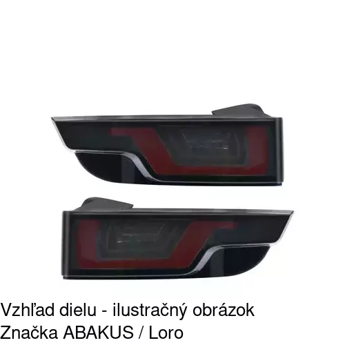 Zadné svetlo 43Y187-H /POLCAR/ - obr. 1