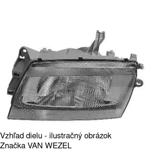 Hlavný reflektor 4508100E /POLCAR/ - obr. 4