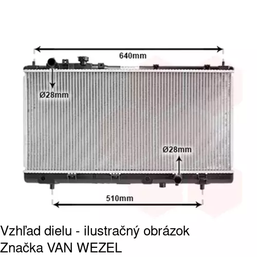 Chladiče vody 450908-3 /POLCAR/ - obr. 2